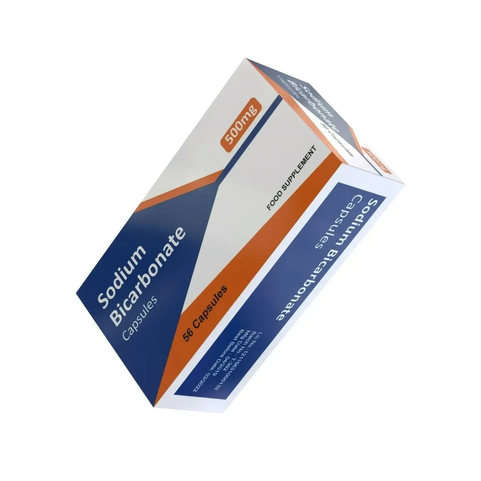 Sodium Bicarbonate Capsules- 500mg 100 Capsules