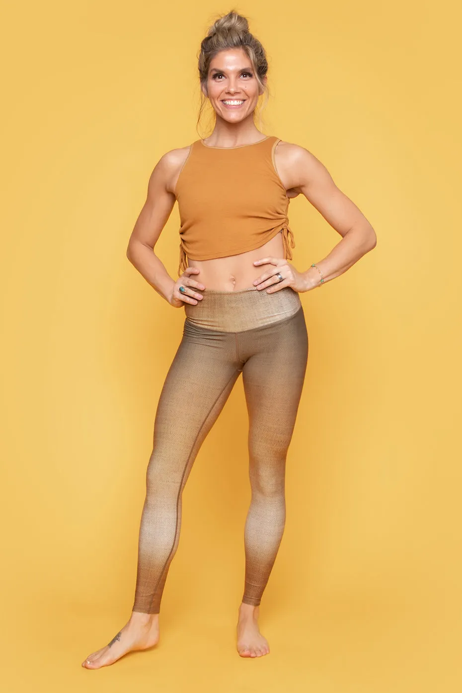 Sol Legging | Dip Dye |Turmeric
