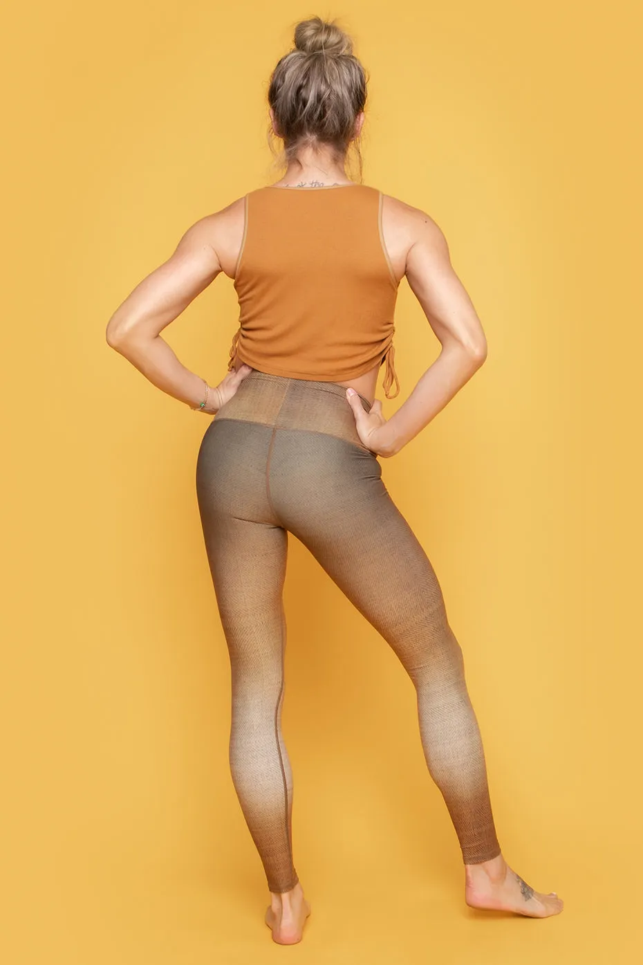 Sol Legging | Dip Dye |Turmeric