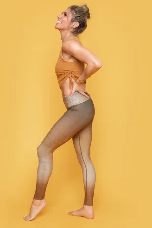 Sol Legging | Dip Dye |Turmeric