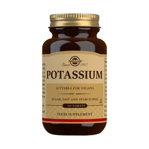 Solgar Potassium Gluconate 100 Tablets