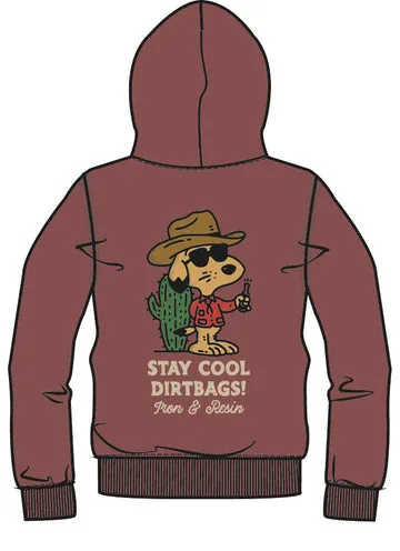 Stay Cool Hoodie - Marsala