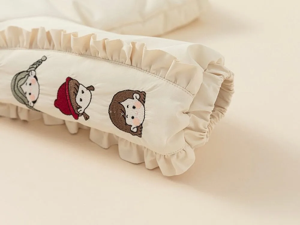 Sweet Girl Cartoon Plush Padded Jacket
