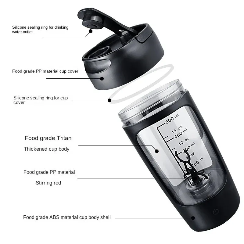 USB Electric Automatic Stirring Cup Rechargeable 