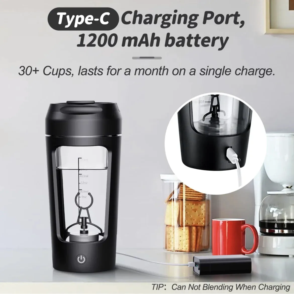 USB Electric Automatic Stirring Cup Rechargeable 