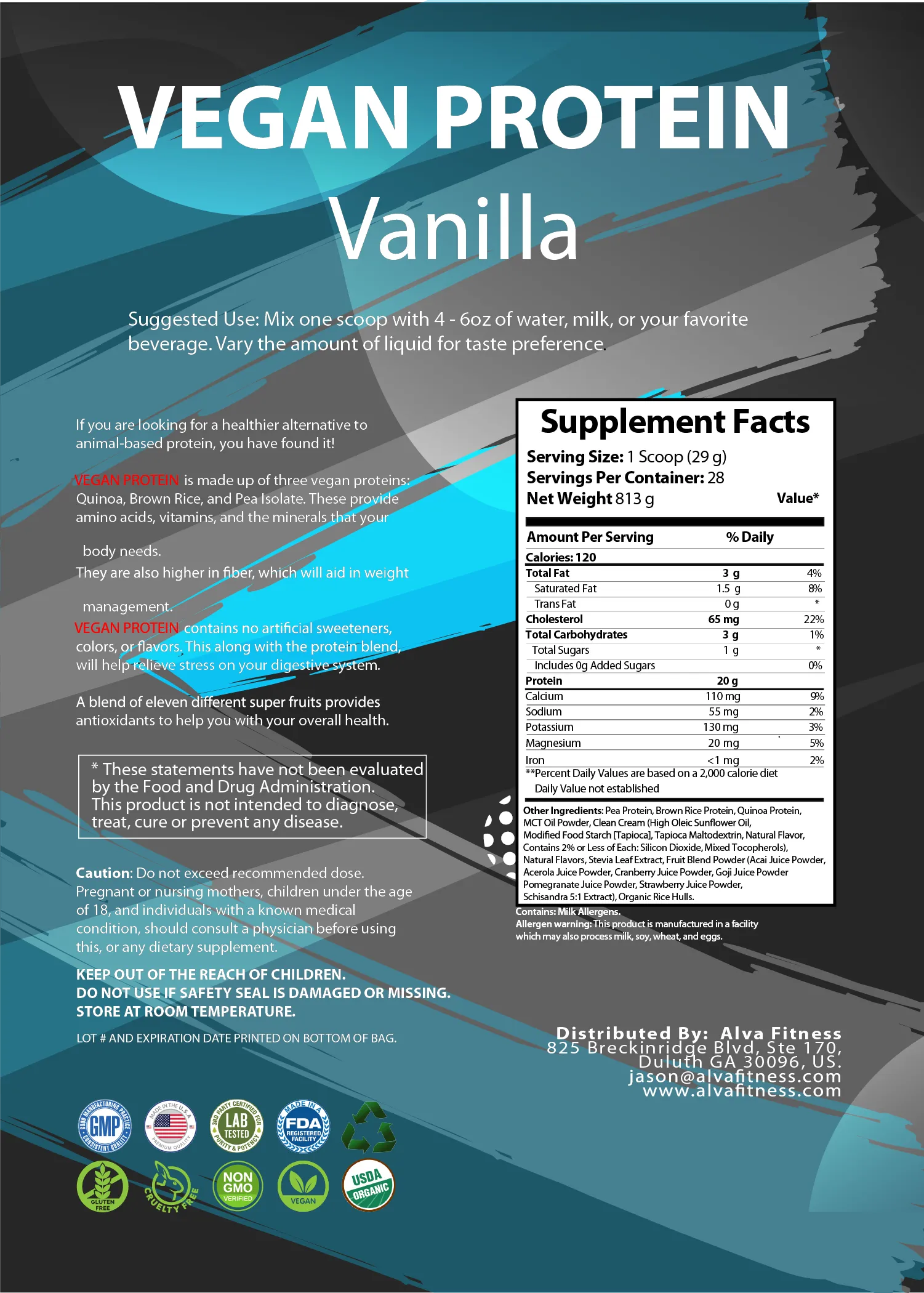 Vegan Vanilla Protein