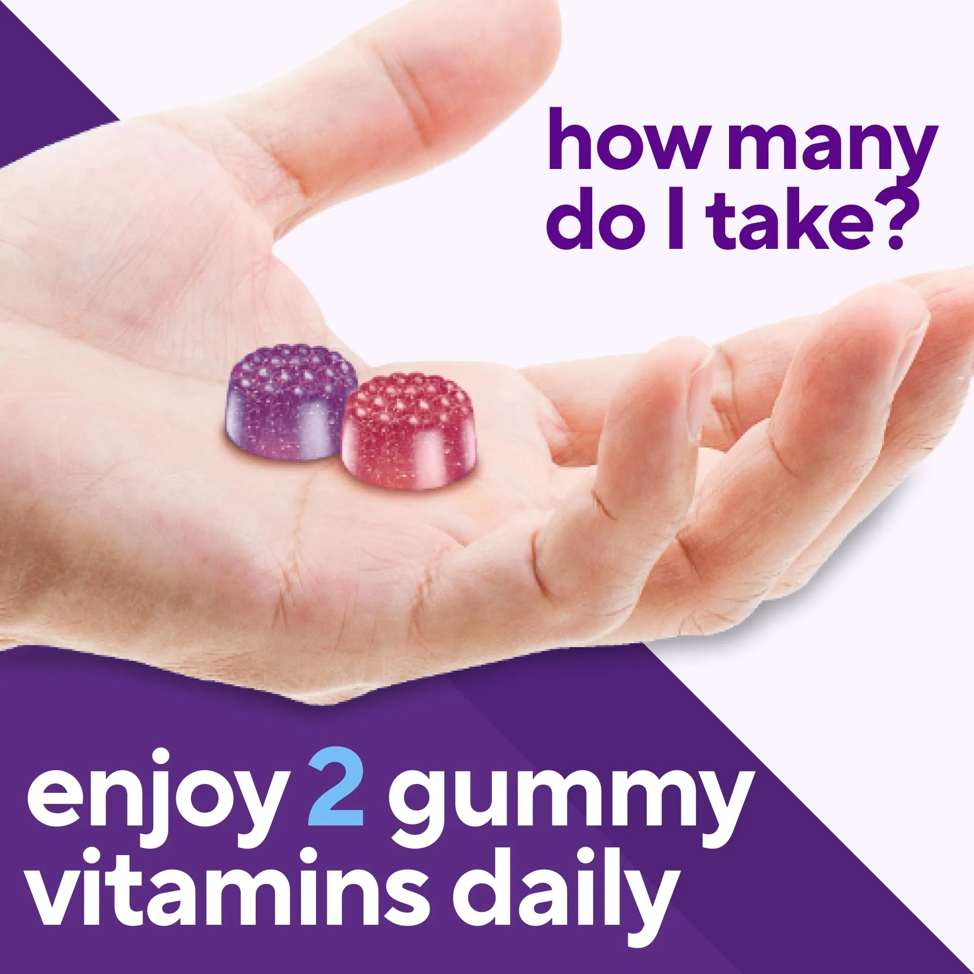 vitafusion Adult Gummy Vitamins for Men, Berry Flavored Daily Multivitamins for Men With Vitamins A, C, D, E, B6 and B12, Americas Number 1 Gummy Vitamin Brand, 75 Day Supply, 150 Count