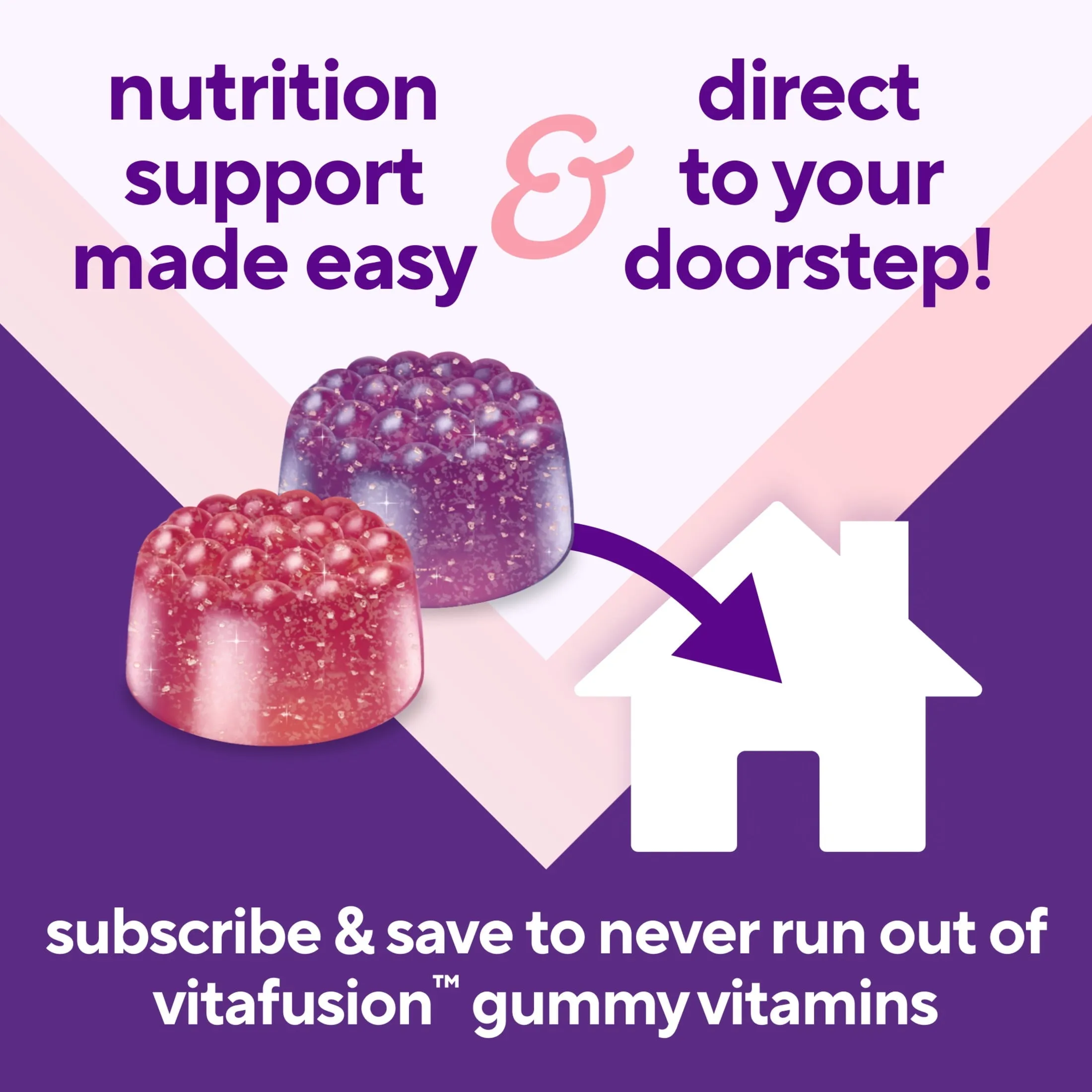vitafusion Womens Multivitamin Gummies, Daily Vitamins for Women, Berry Flavored, 150 Count