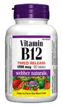 Vitamin B12, Timed Release, 1200 mcg, 60 tablets/BONUS! 33% MORE, 60 20 tablets