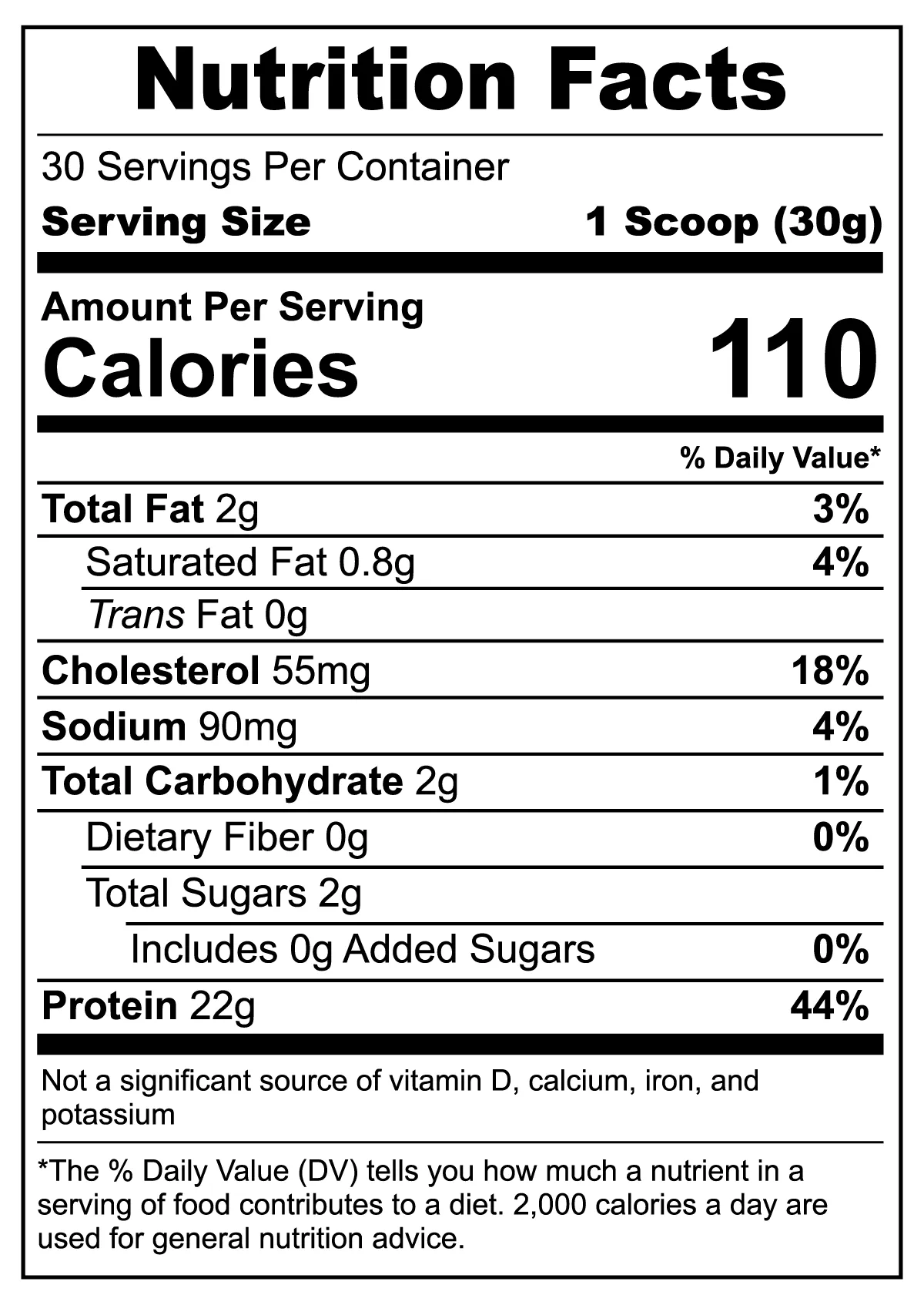 Whey Chocolate Protein