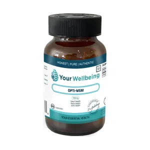 Your Wellbeing Opti-Msm 60 Capsules